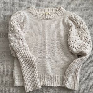 Chelsea & Violet Bubble sleeve sweater